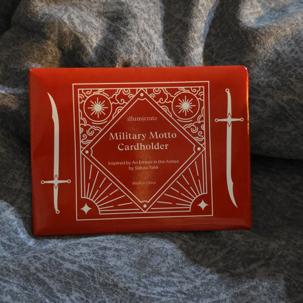 Illumicrate Military Motto Cardholder Wallet